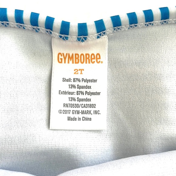 Gymboree Toddler Girl Fish Two Piece Swimsuit, Size 2T - Picture 4 of 6